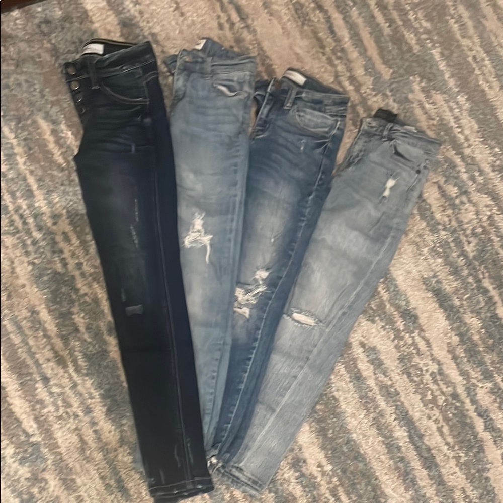 Hudson Jeans Kids Bottoms in Black and Blue